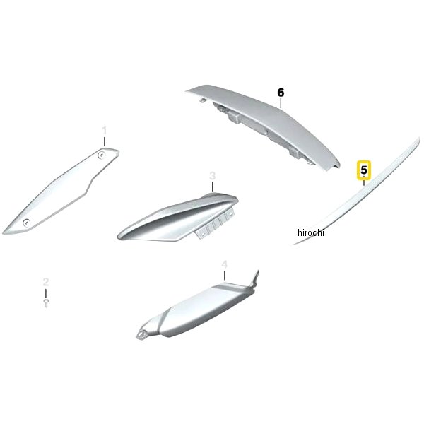 BMW純正 ケース クローム トリム LH 51148545123 HD店