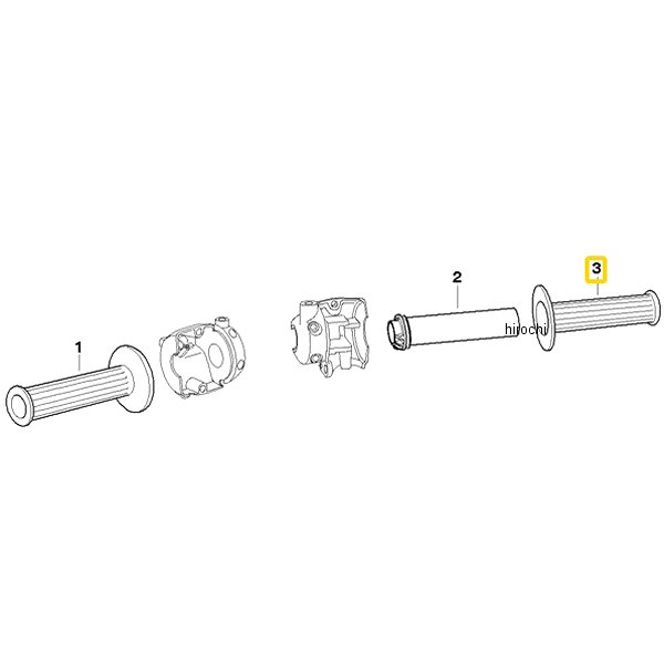 BMW純正 ヒートグリップ R 61317653174 HD店