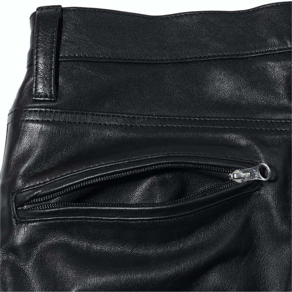 カドヤKADOYA2022年春夏モデルLIGHTLEATHERPANTSレザーパンツ黒Mサイズ2277HD店