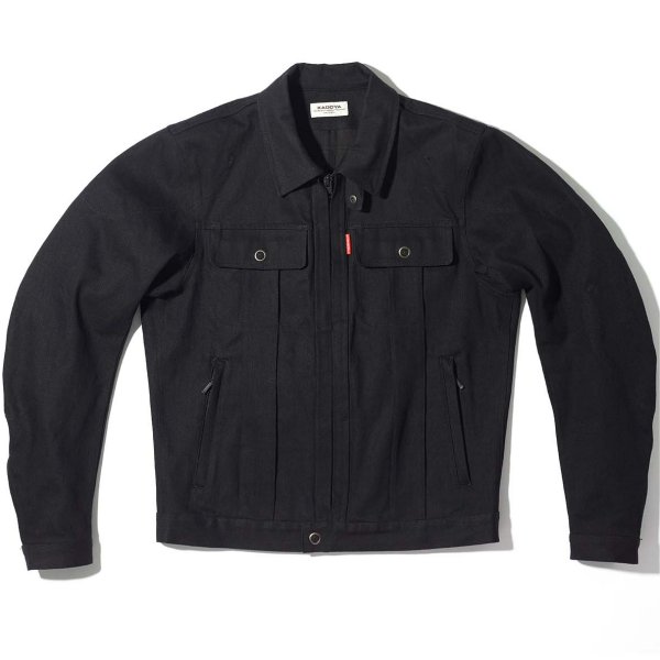 カドヤ KADOYA 春夏モデル CORSA トラッカージャケット 黒 Sサイズ 6590 HD店