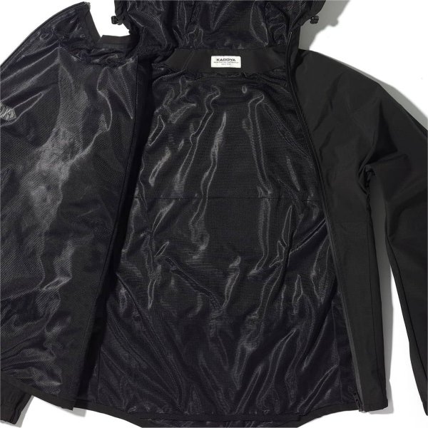 カドヤKADOYA2022年春夏モデルROUNDZIPアノラックジャケット黒LLサイズ6592HD店
