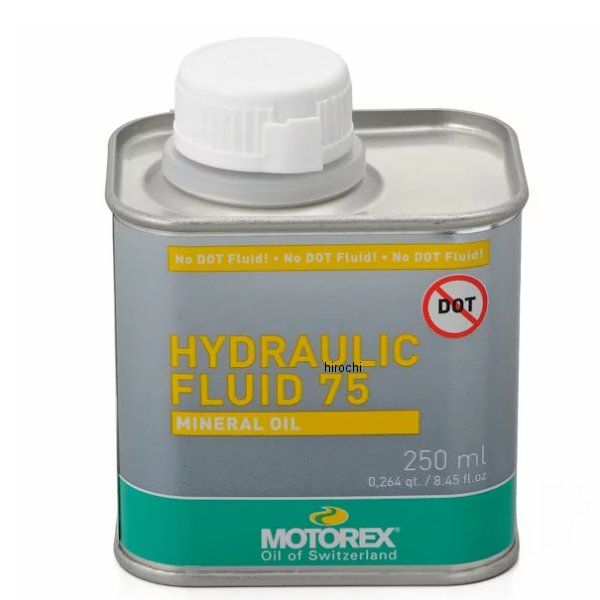 y[J[݌ɂz fCgi MOTOREX HYD.FLUID75 250ML 19691 HDX