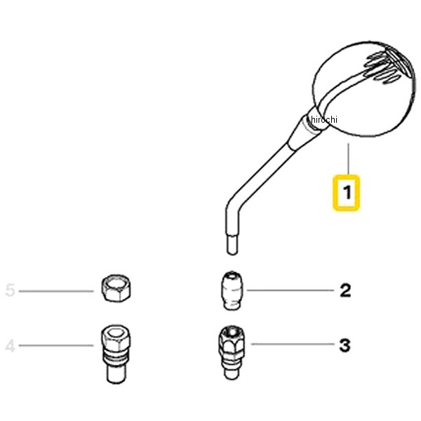 BMW純正 ミラー 51167677857 HD店
