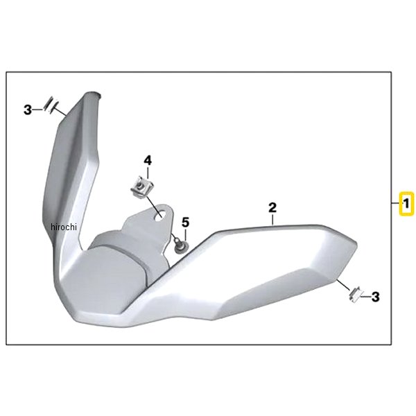 BMW純正 セット エクステンション フロントフェンダー 77312465265 HD店