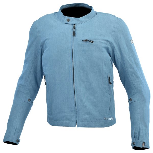 【メーカー在庫あり】 コミネ KOMINE 春夏モデル プロテクトシングルリネンジャケット ウォッシュドインディゴ XLサイズ JK-160 HD店(2)