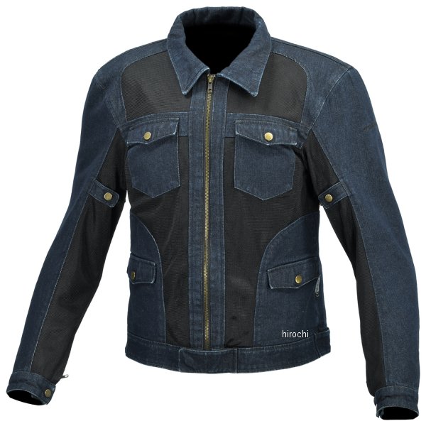 【メーカー在庫あり】 コミネ KOMINE 春夏モデル フィールドメッシュジャケット デニムインディゴ Lサイズ JK-161 HD店(2)