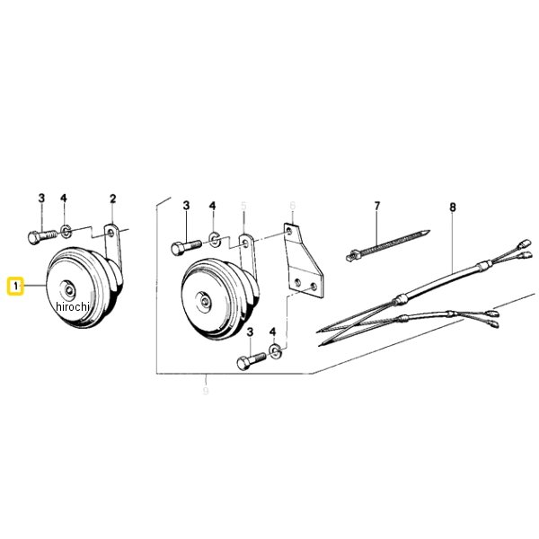 BMW純正 ホーン 61337163974 HD店