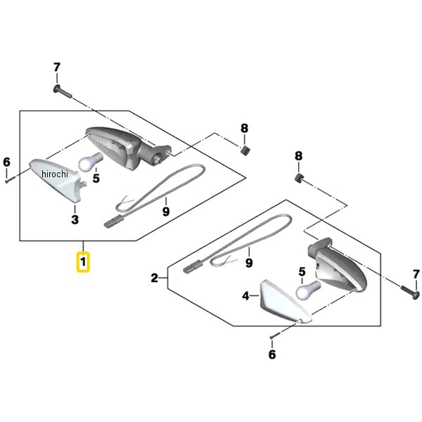 BMW純正 フラッシャー 63138534352 HD店