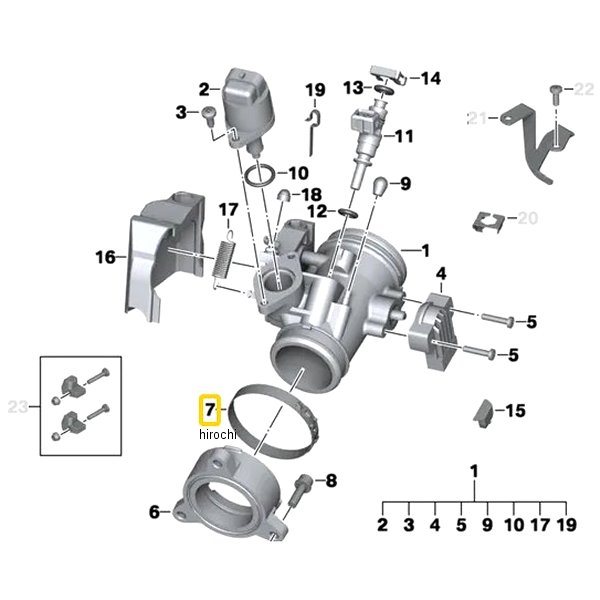 BMW純正 クランプ 11617680689 HD店