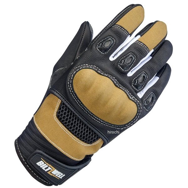 【メーカー在庫あり】 ビルトウェル Biltwell ブリッジポートグローブ 黄褐色 Mサイズ 1509-0901-303 HD店(2)