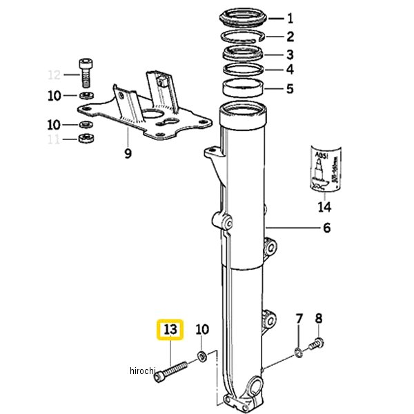 BMW純正 (SO)ボルト M8X45 31422312042 HD店
