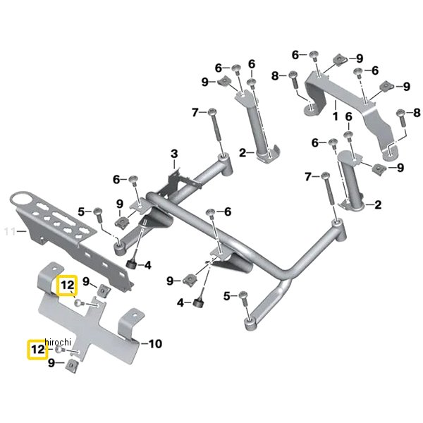 BMW純正 フィリスター ヘッド スクリュー 46637657650 HD店