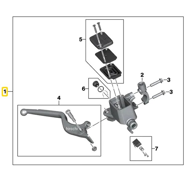 BMW純正 Handbremsarmatur 32721539562 HD店