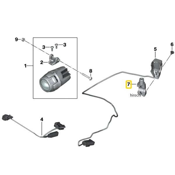 BMW純正 クランプ ストラップ LH 32728534366 HD店