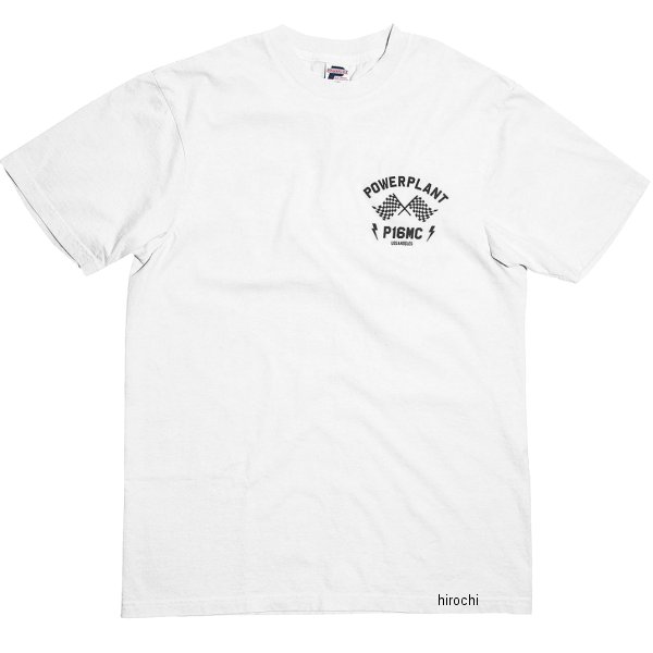 【メーカー在庫あり】 Powerplant パワープラント パワープラント GARAGE Tシャツ VW ホワイト L P16SS..