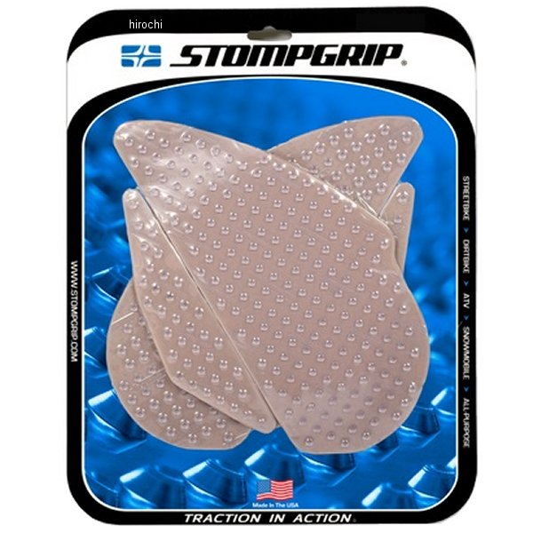 ストンプグリップ STOMPGRIP トラクションパッド タンクキット 02年-03年 YZF-R1 クリア 55-10-0001C HD店