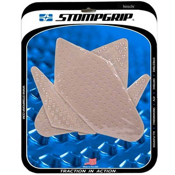 ストンプグリップ STOMPGRIP トラクションパッド タンクキット 11年-13年 CBR250R クリア 55-10-0022C HD店
