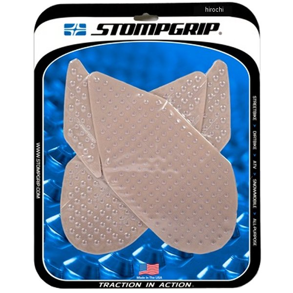 ストンプグリップ STOMPGRIP トラクションパッド タンクキット 07年-08年 GSXR1000 クリア 55-10-0053C HD店
