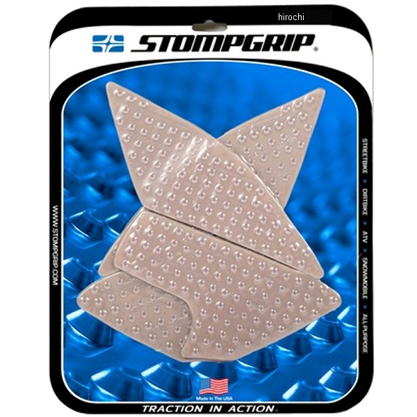 ストンプグリップ STOMPGRIP トラクションパッド タンクキット 15年-19年 S1000XR クリア 55-10-0115C HD店