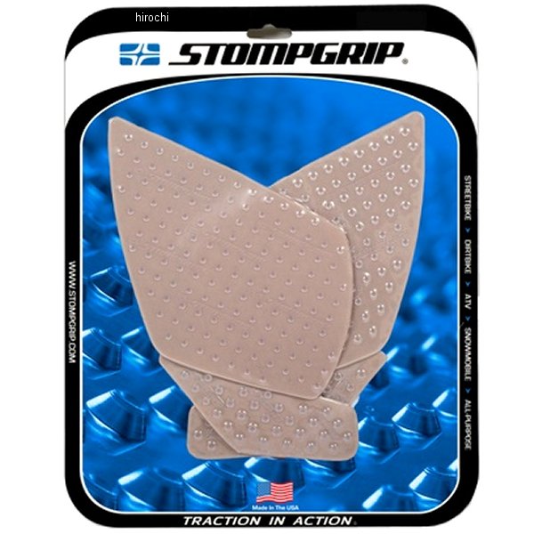 ストンプグリップ STOMPGRIP トラクションパッド タンクキット 16年-18年 シバー750 クリア 55-10-0127C HD店