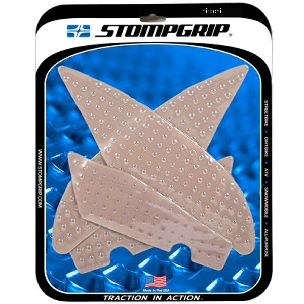 ストンプグリップ STOMPGRIP トラクションパッド タンクキット 17年-20年 YZF-R6 クリア 55-10-0145C HD店