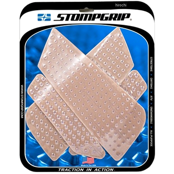ストンプグリップ STOMPGRIP トラクションパッド タンクキット 20年-21年 F850GS アドベンチャー クリア 55-10-0174C HD店