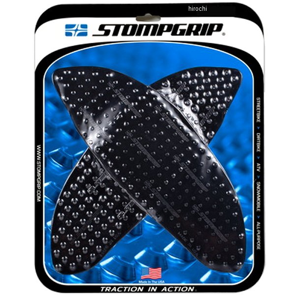 ストンプグリップ STOMPGRIP トラクションパッド タンクキット 21年-22年 RSV4、トゥオーノV4 黒 55-10-0180B HD店