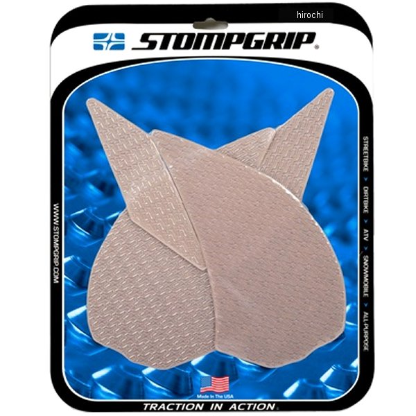 ストンプグリップ STOMPGRIP トラクションパッド タンクキット 10年-16年 Z1000 クリア 55-14-0038C HD店