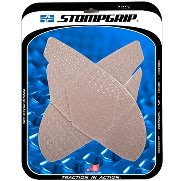 ストンプグリップ STOMPGRIP トラクションパッド タンクキット 13年-18年 デイトナ675 クリア 55-14-0078C HD店