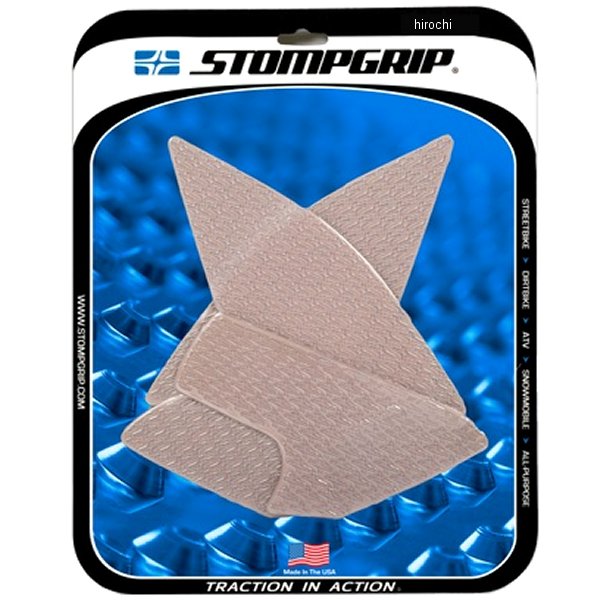 ストンプグリップ STOMPGRIP トラクションパッド タンクキット 15年-19年 S1000XR クリア 55-14-0115C HD店