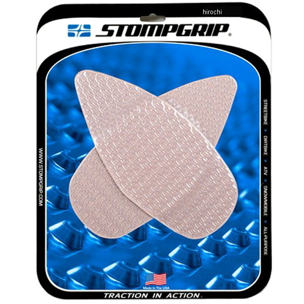 ストンプグリップ STOMPGRIP トラクションパッド タンクキット 20年-22年 RS660 クリア 55-14-0181C HD店