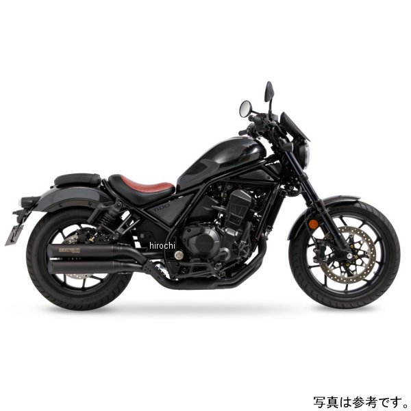 モリワキ フルエキゾーストマフラー CROSS TWIN 21年以降 レブル1100、レブル1100T 黒 01810-401T5-10 HD店