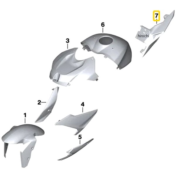 BMW純正 R サイド部品 RH 46628354982 HD店