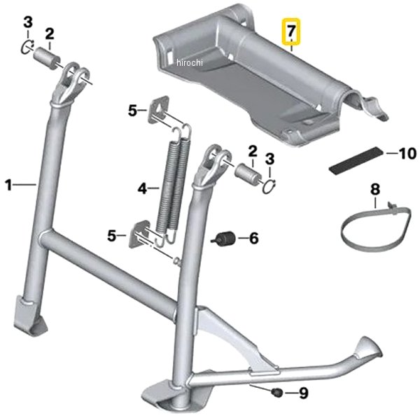Rakuten - BMW純正 カバー センタースタンド 46638388657 HD店
