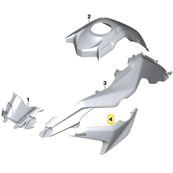 BMW純正 ラジエター カバー LH 46638394171 HD店