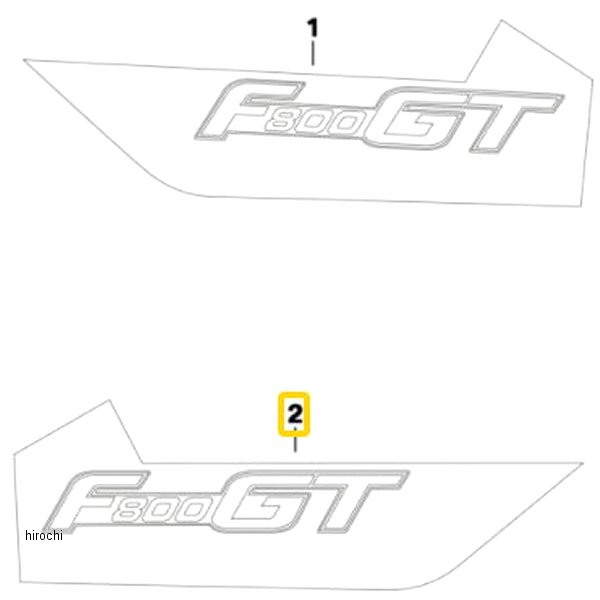 BMW純正 レタリング RH 51148534882 HD店