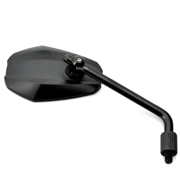 【メーカー在庫あり】 デイトナ ハイビジミラー EDGE M10 ブラック ロー 正ネジ 99260 HD店