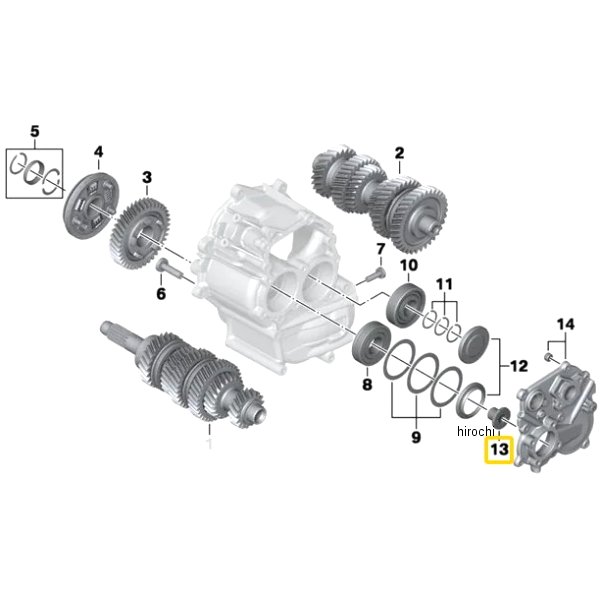 BMW純正 ホロー ボルト 23008543999 HD店