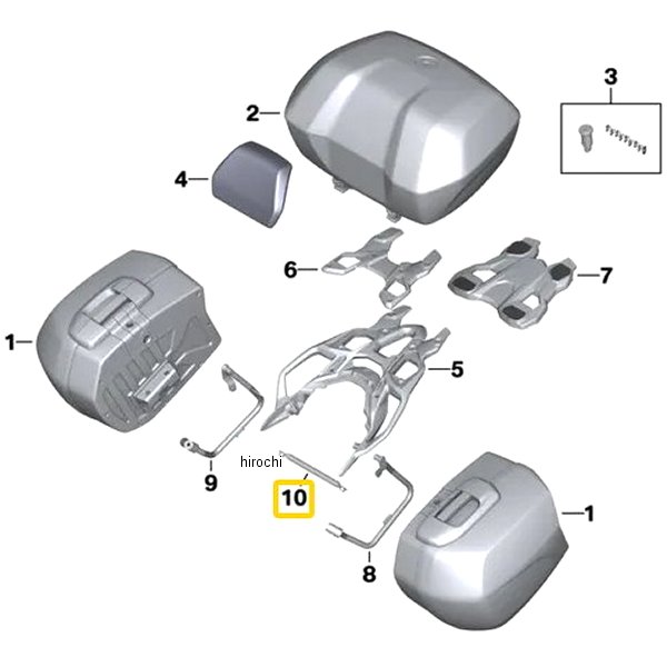BMW純正 クロス パイプ 46548536085 HD店