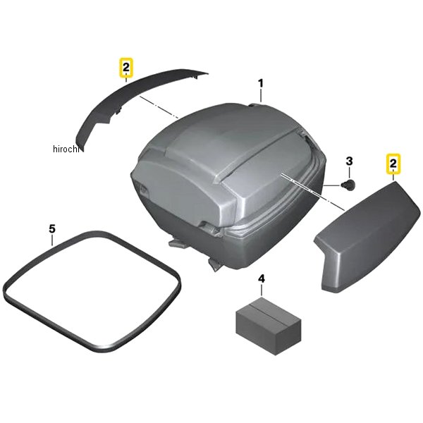 BMW純正 カバー トリム LH 77438537803 HD店