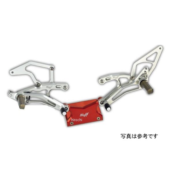 ロビーモトエンジニアリング YZF-R1(04-06) バックステップ STD RC シルバー RME-001-Y0008A HD店
