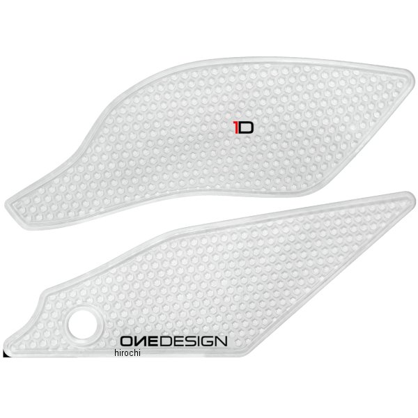 【メーカー在庫あり】 ワンデザイン ONEDESIGN タンクサイドパッド HDR 左右セット 20年-21年 YZF-R1 クリア HDR326 HD店