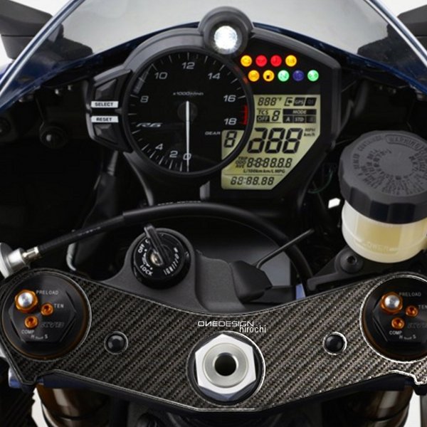 【メーカー在庫あり】 ワンデザイン ONEDESIGN トップブリッジステッカー カーボン...
