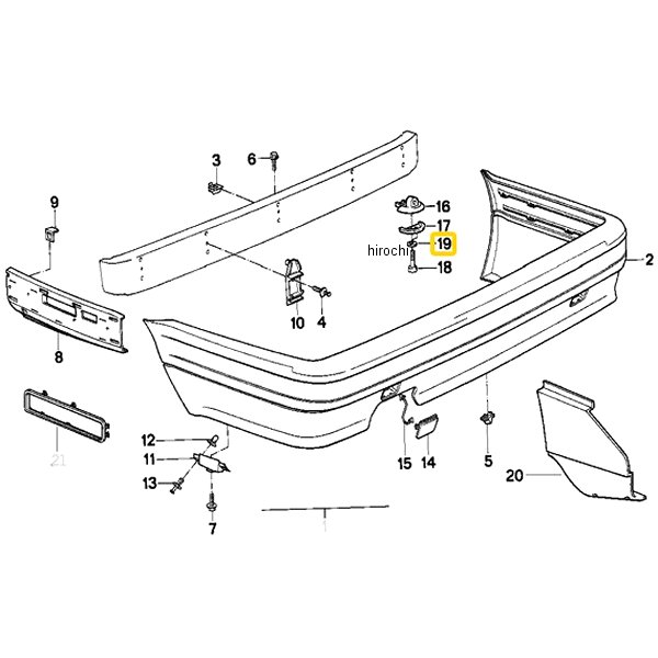 BMW純正 ワッシャー 07119931697 HD店
