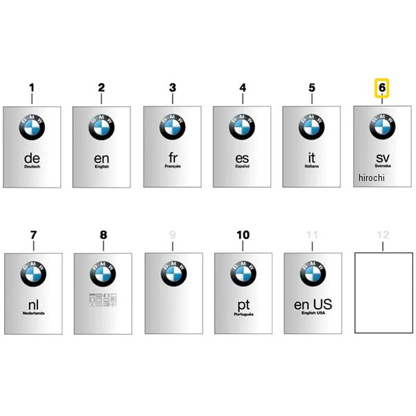 BMW純正 ナックル ガード インサート シート 01457714315 HD店