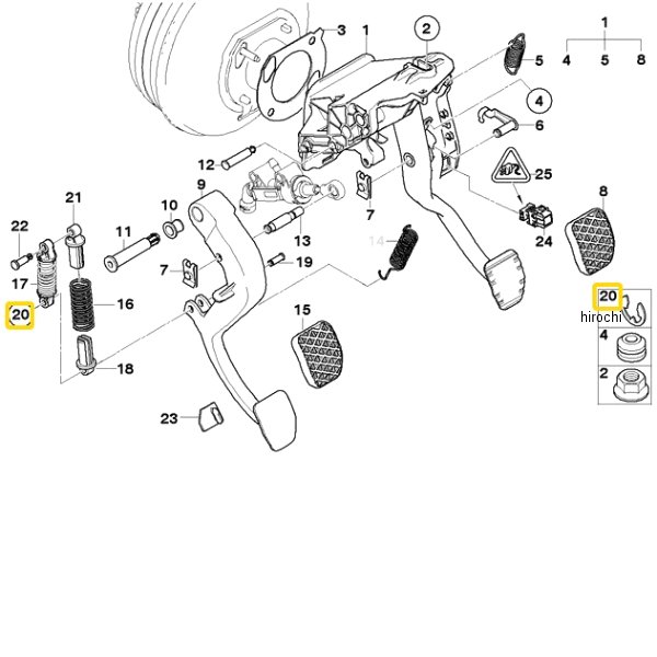 BMW純正 サークリツプ 07119932841 HD店