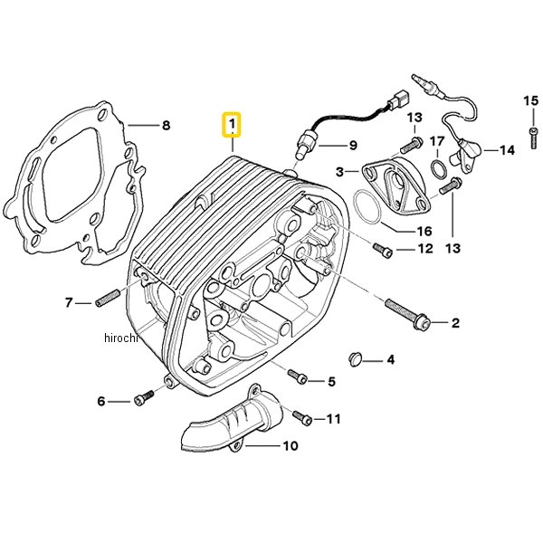 BMW純正 シリンダー ヘッド silber LH 11127718473 HD店