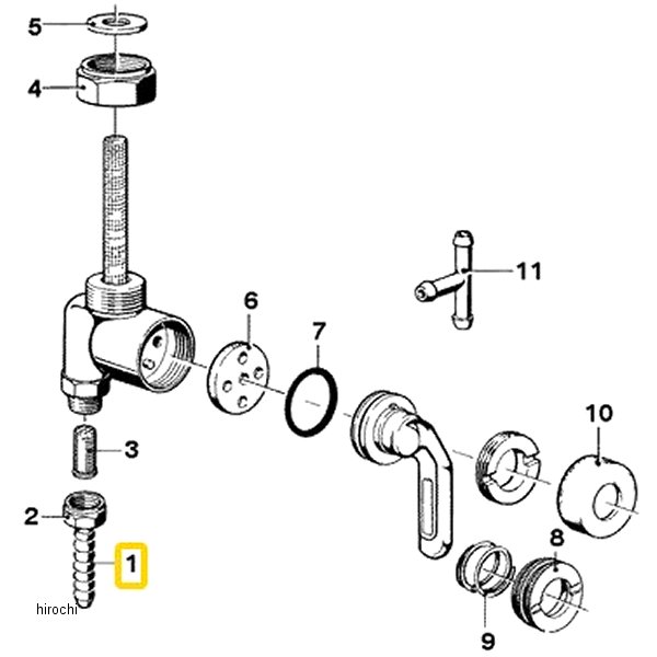 BMW純正 ホース接続具 16121233366 HD店