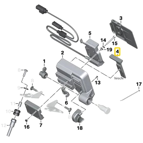 BMW純正 ロック ナビ準備キット ホルダー 65908524465 HD店
