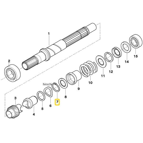 BMW純正 ロック リング 23217693734 HD店